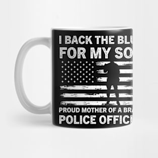 Thin Blue Line - Police Officers MOM & DAD Mug